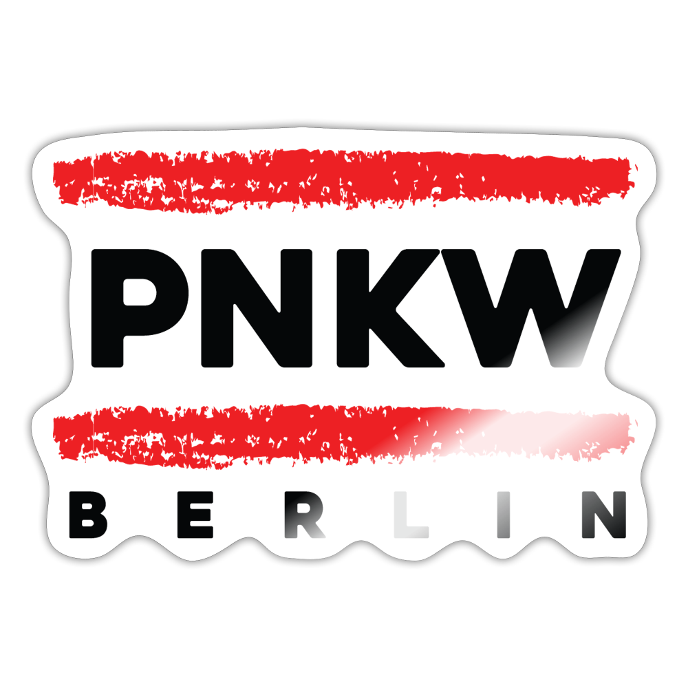 PNKW - Aufkleber - Weiß glänzend