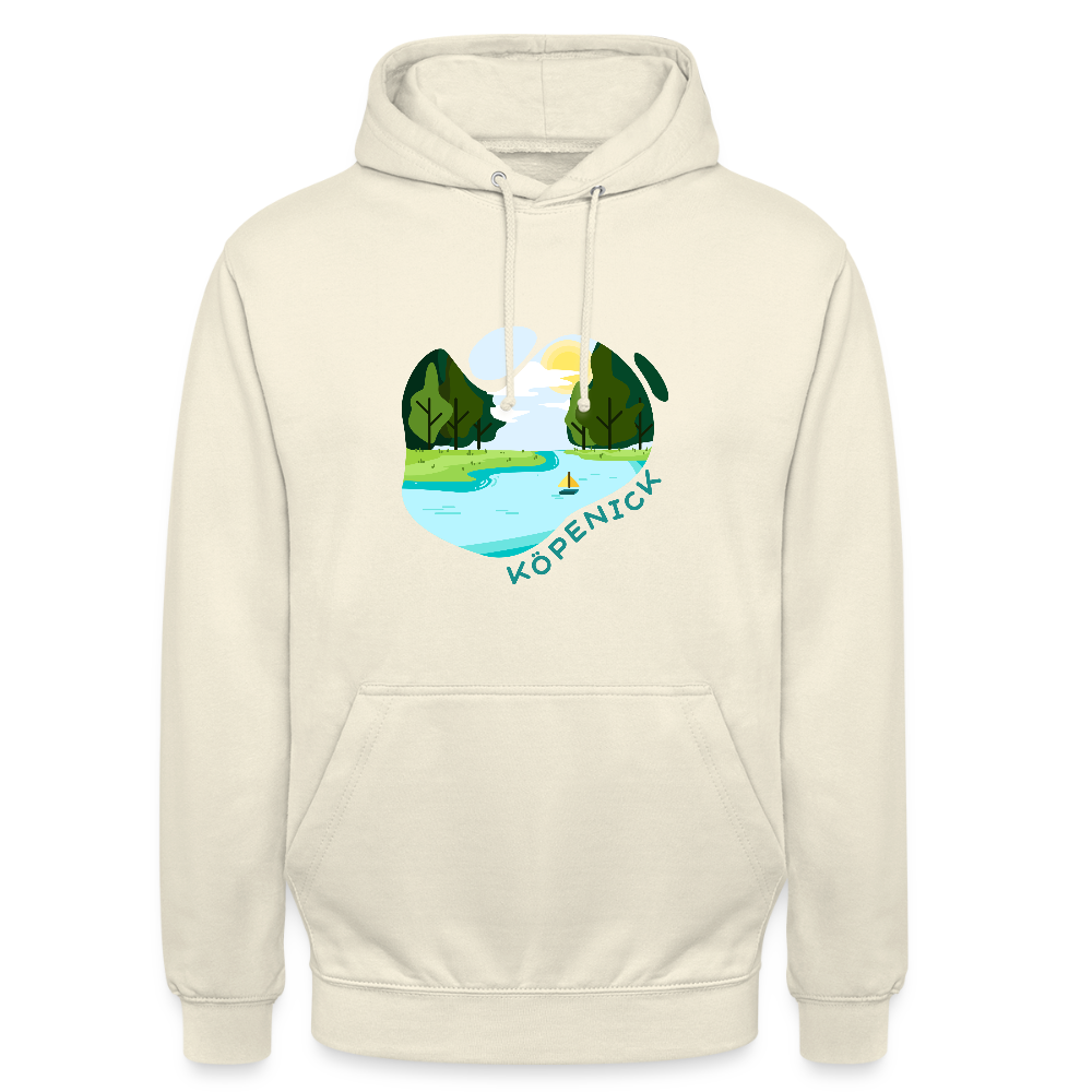 Köpenick am Wasser - Unisex Hoodie - Vanille-Milchshake