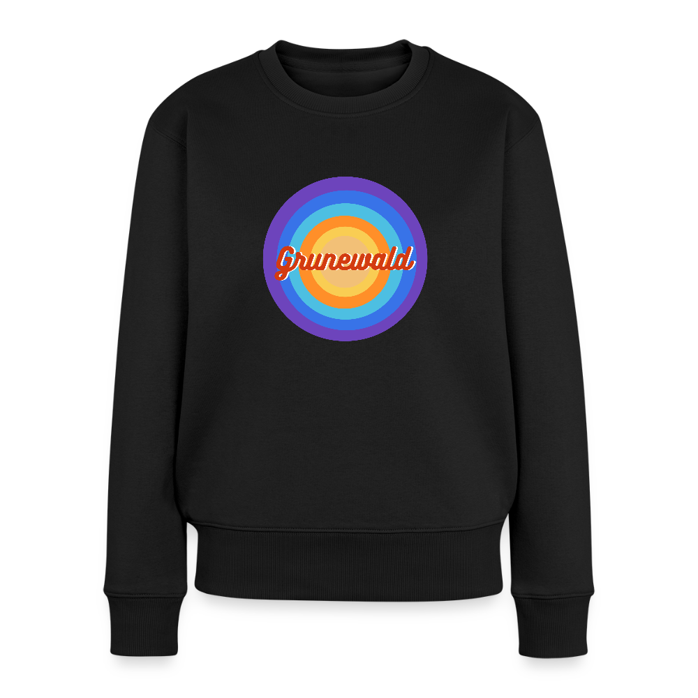 Grunewald Retro - Frauen Premium Pullover - Schwarz