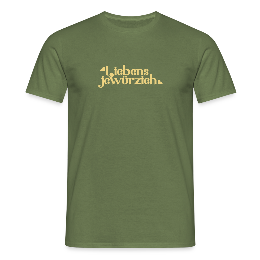 Liebensjewürzich - Männer Premium T-Shirt - Militärgrün