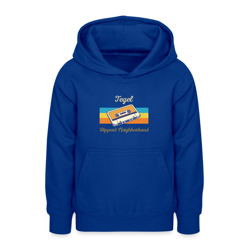 Tegel Hippest Neighborhood - Teenager Hoodie - Royalblau