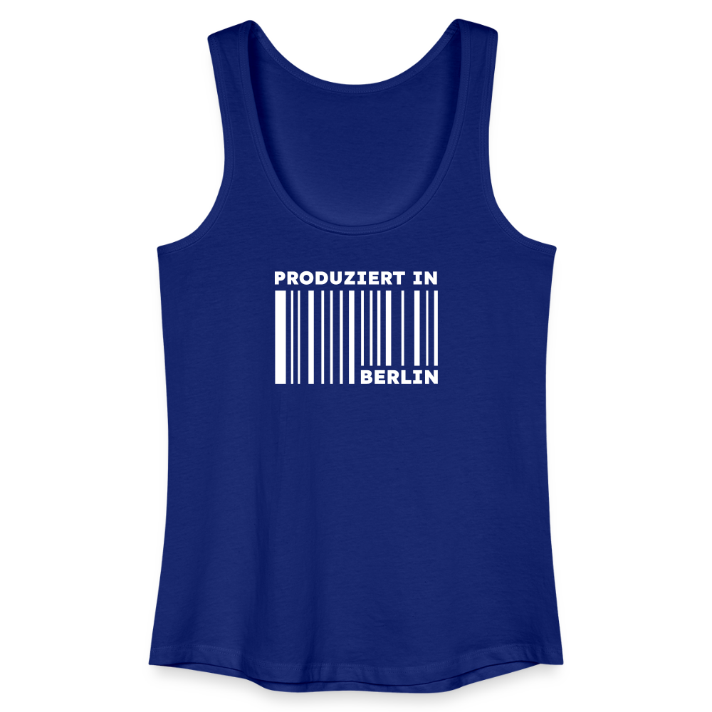PRODUZIERT IN BERLIN - Frauen Bio Tank Top - Königsblau