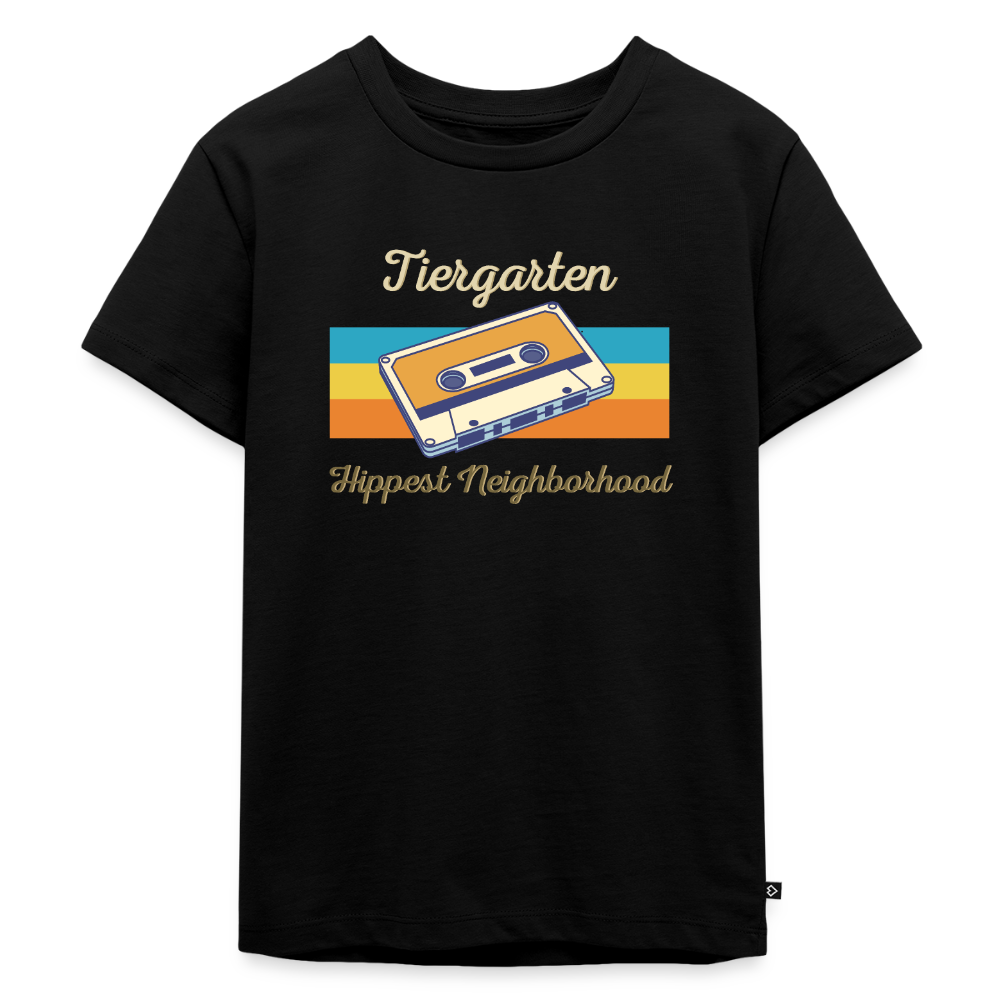 Tiergarten Hippest Neighborhood - Kinder Premium T-Shirt - Schwarz