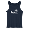 Remix. - Männer Tank Top - Navy