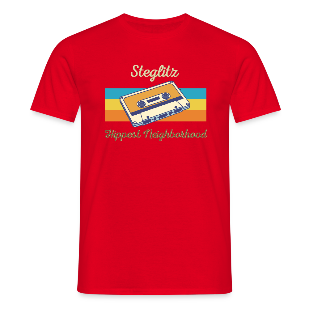Steglitz Hippest Neighborhood - Männer Premium T-Shirt - Rot
