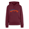 Lieblingssport? Jedankensprünge! - Frauen Premium Hoodie - Burgunderrot