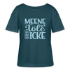 Meene Töle und Icke - Relaxed Rundhals Frauen Bio-T-Shirt - Dunkles Petrol