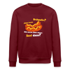 Jibbet Brühpulla - Unisex Bio Sweatshirt - Burgunderrot