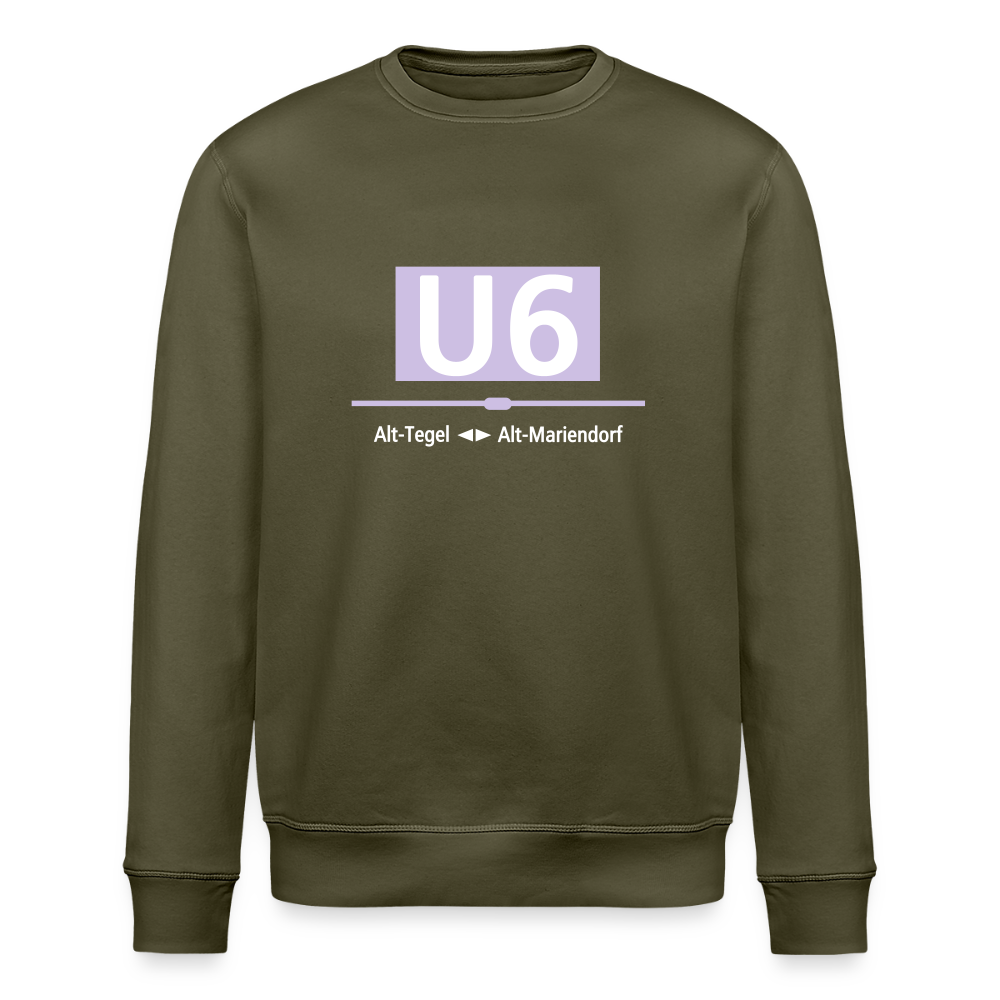 U6 - Unisex Bio Sweatshirt - Khaki
