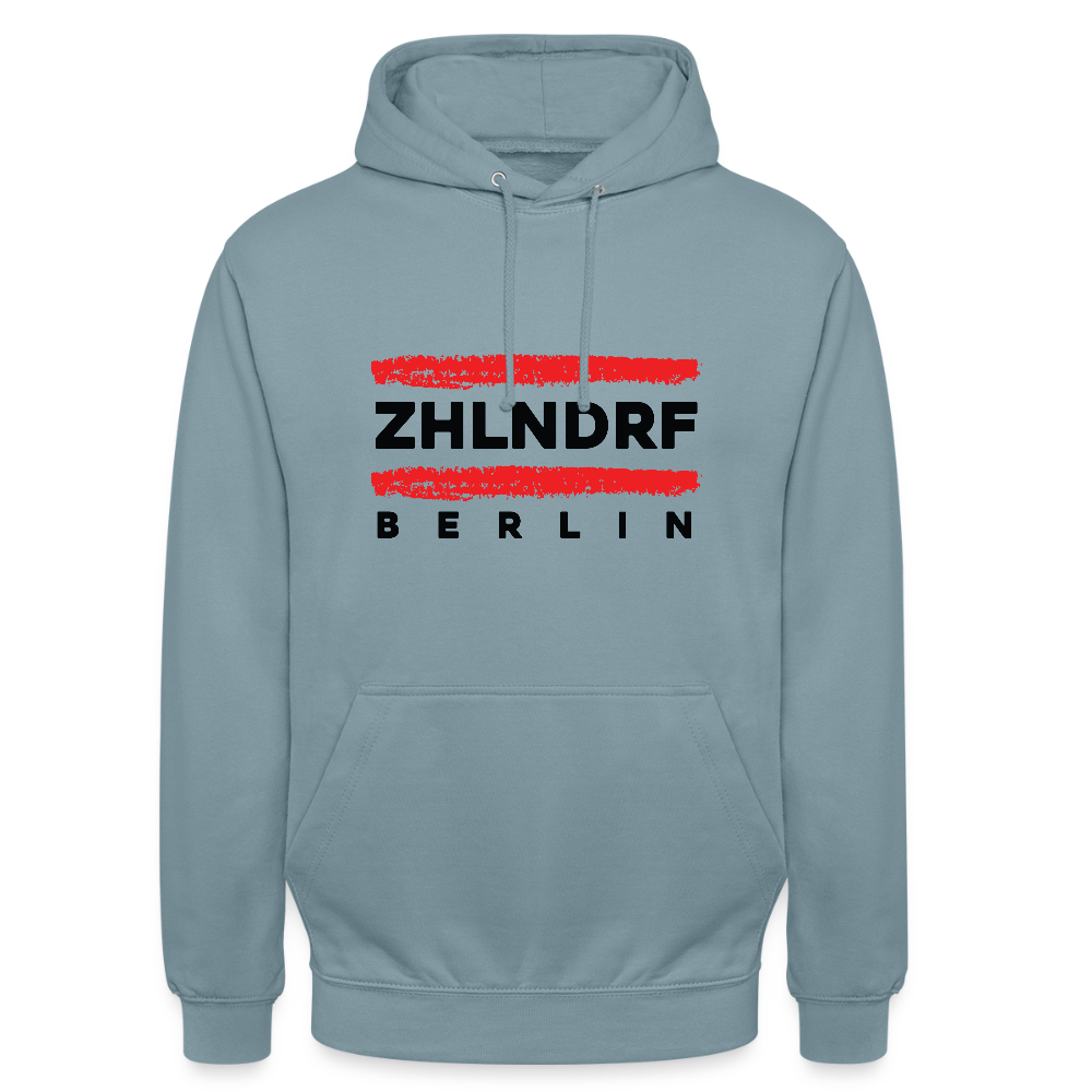 ZHLNDRF - Unisex Hoodie - Nebelblau
