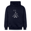 Eiffelturm in Berlin Bonjour - Hoodie - Navy