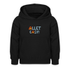 Allet Easy! - Kinder Hoodie - Schwarz