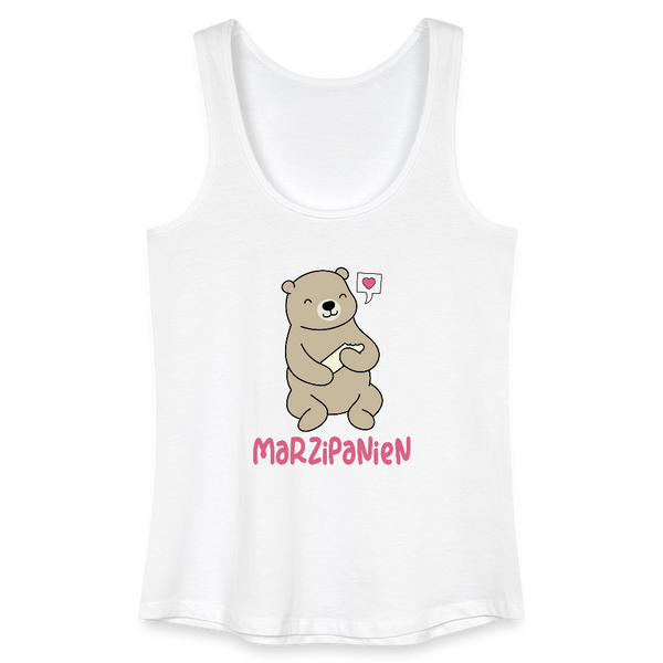 Marzipanien - Frauen Bio Tank Top - Weiß