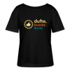 Dufte, Knorke, Urst - Relaxed Rundhals Frauen Bio-T-Shirt - Schwarz