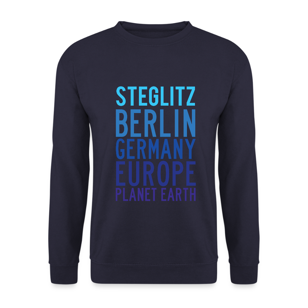 Steglitz Planet Earth - Unisex Pullover - Navy
