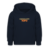 Quatsch keen Tofu! - Kinder Hoodie - Navy