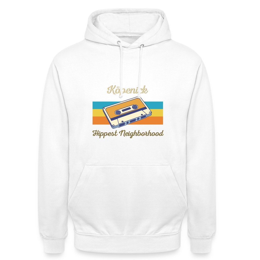 Köpenick Hippest Neighborhood - Unisex Hoodie - Weiß