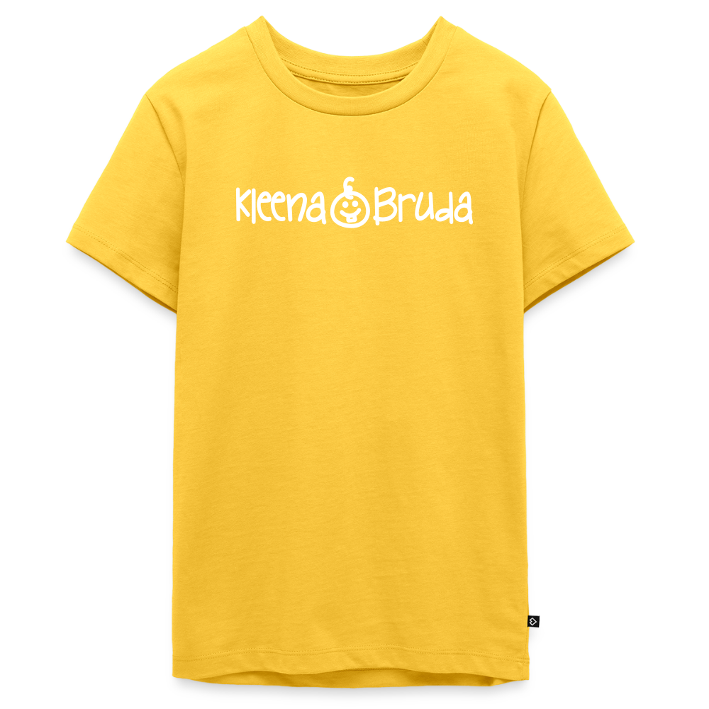 Kleena Bruda - Teenager Premium T-Shirt - Gelb
