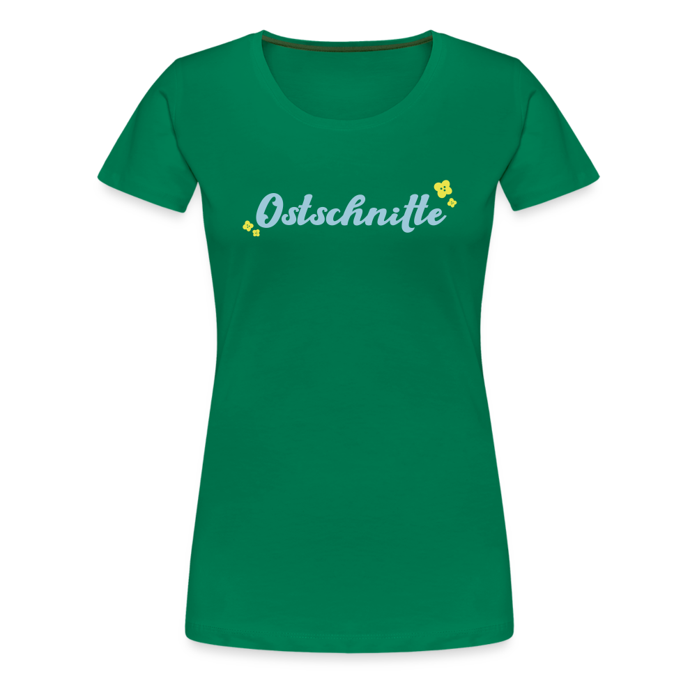 Ostschnitte - Frauen Premium T-Shirt - Kelly Green