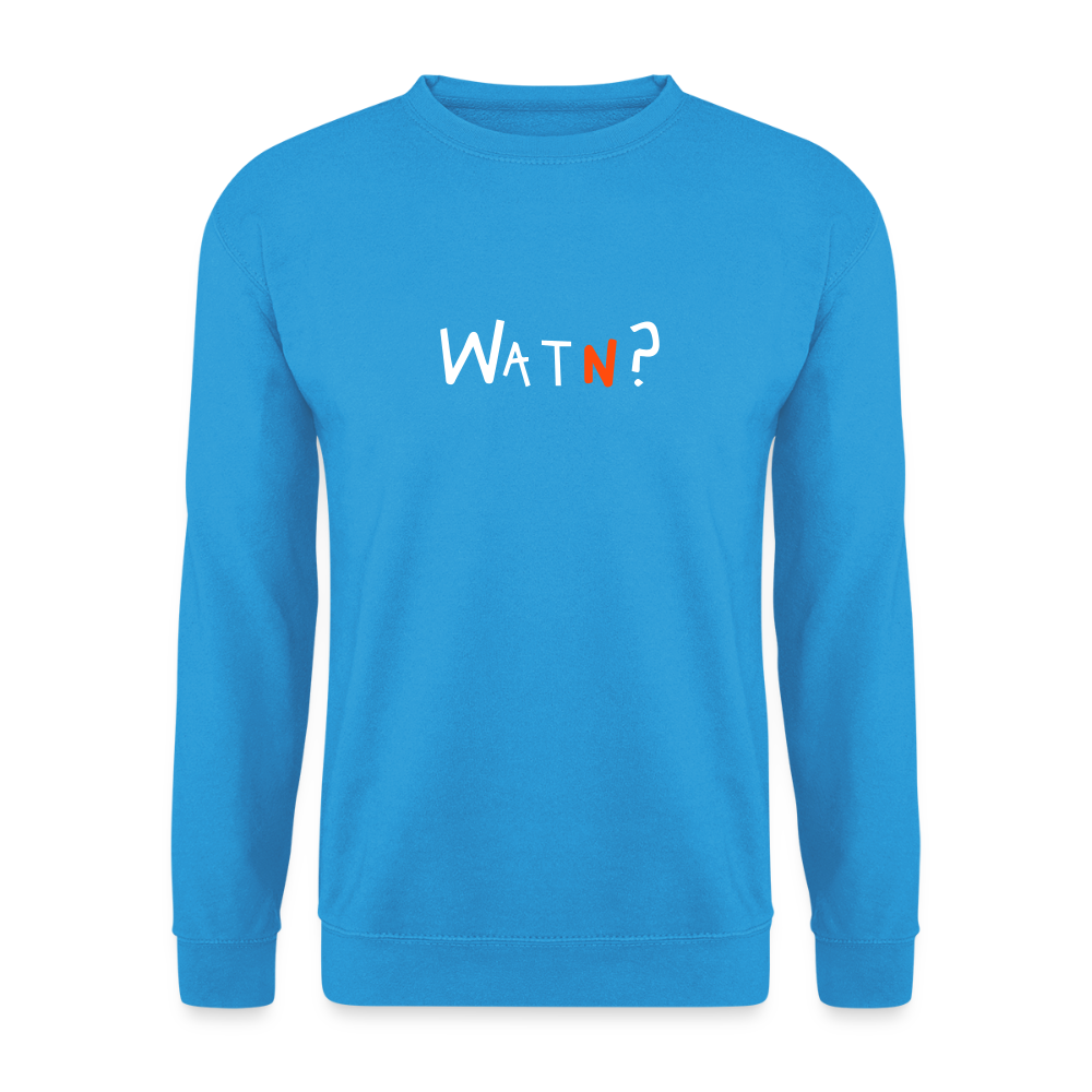 WATN? - Unisex Pullover - Meeresblau