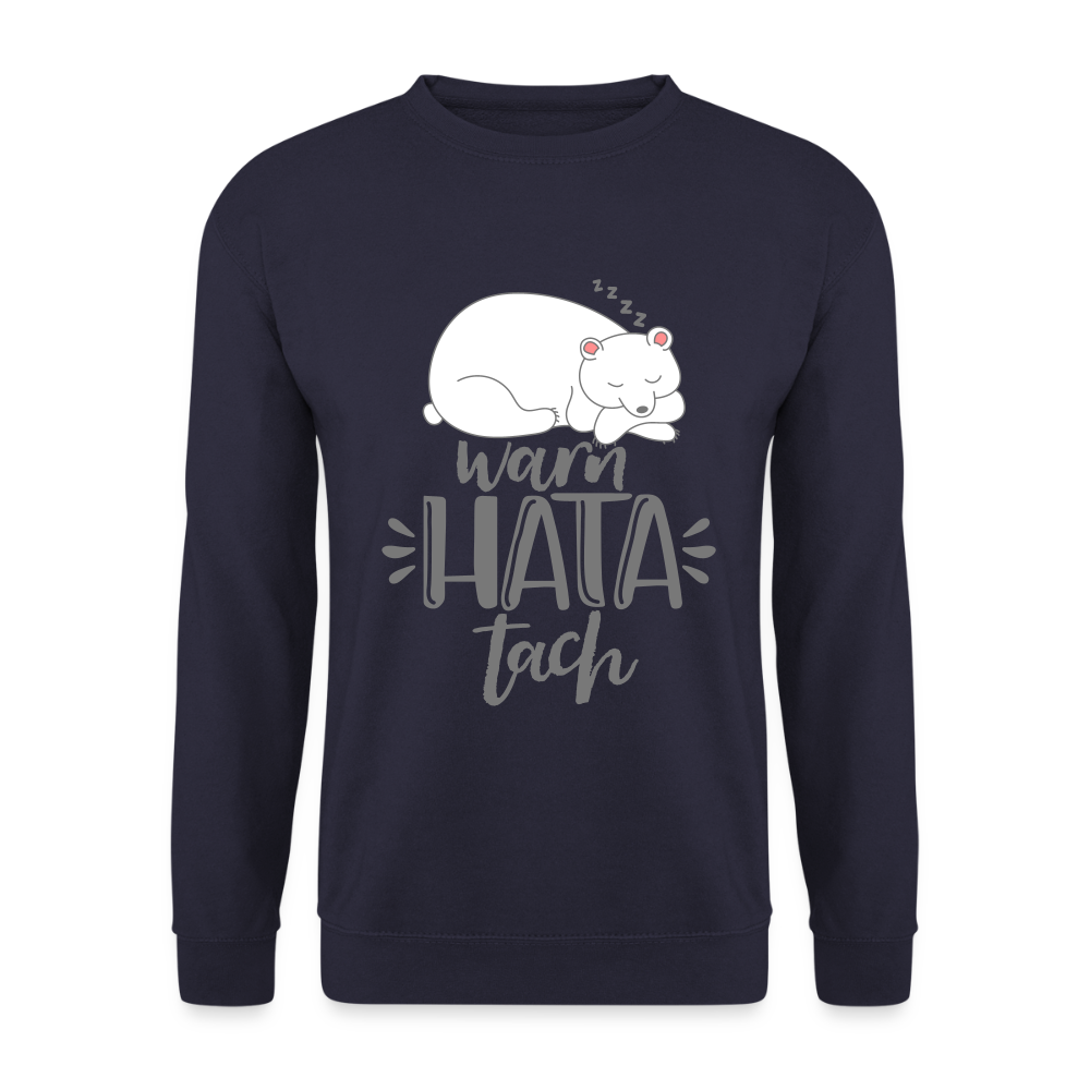 WarnHataTach - Unisex Pullover - Navy