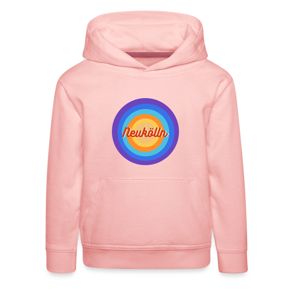 Neukölln Retro - Kinder Premium Hoodie - Kristallrosa