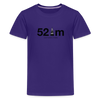 52 m Viktoria Park - Teenager Premium T-Shirt - Lila