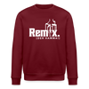 Remix. - Unisex Bio Sweatshirt - Burgunderrot