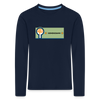 Siemensdamm - Kinder Langarmshirt - Navy
