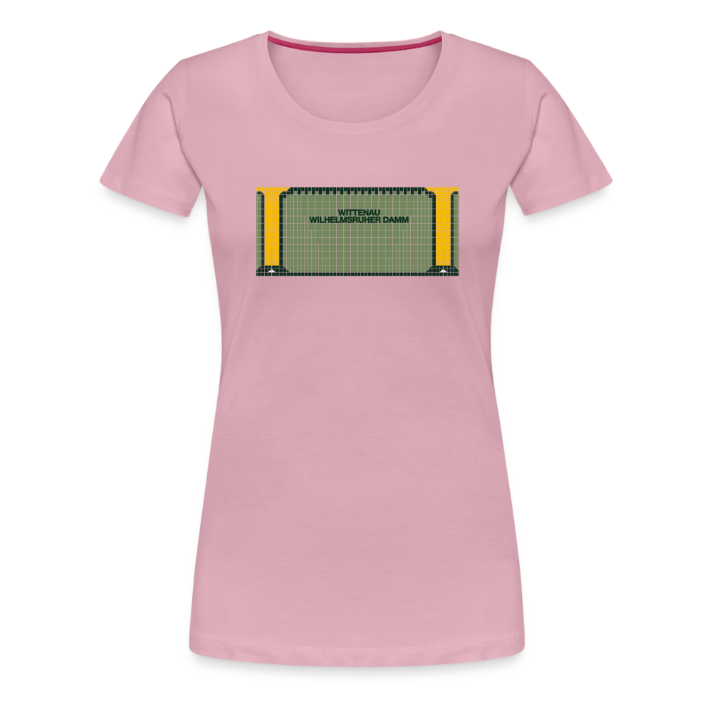 Wittenau Wilhelmsruher Damm - Frauen Premium T-Shirt - Hellrosa