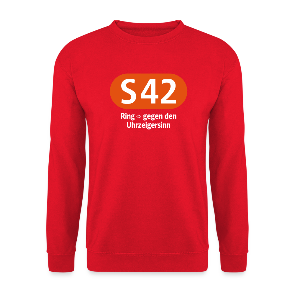 S42 - Unisex Pullover - Rot