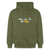 Will ja nett sein, aber ohje... - Hoodie - Militärgrün