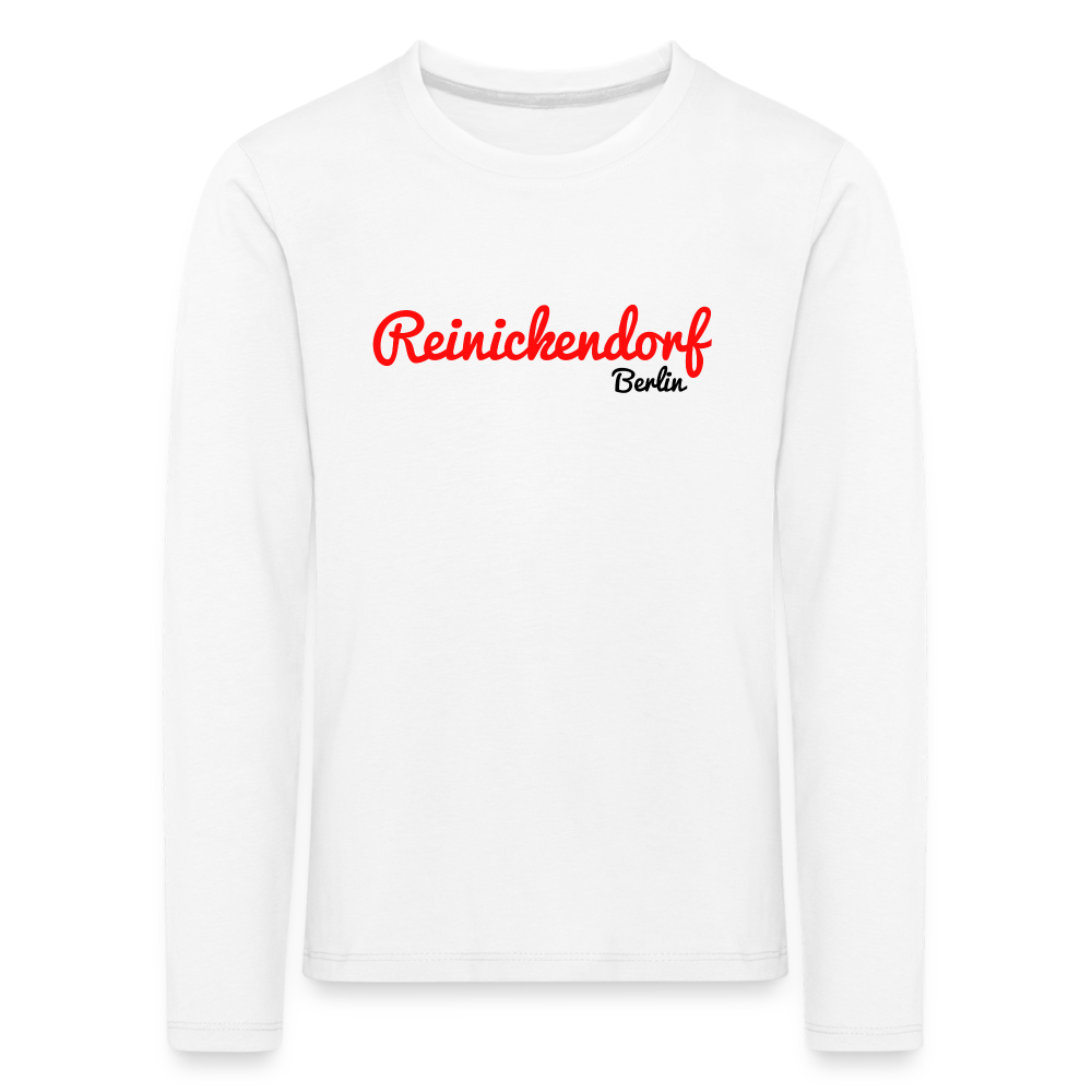 Reinickendorf Berlin - Kinder Langarmshirt - Weiß