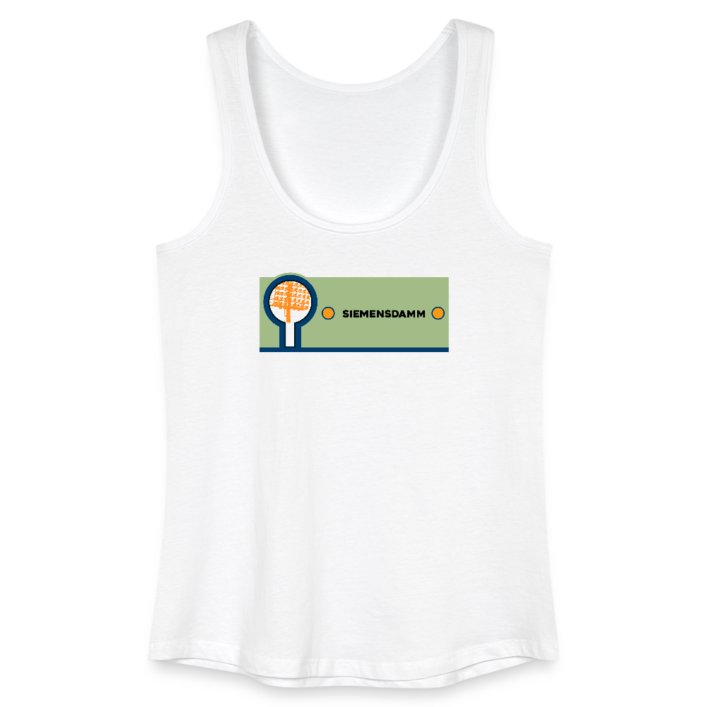 Siemensdamm - Frauen Bio Tank Top - Weiß