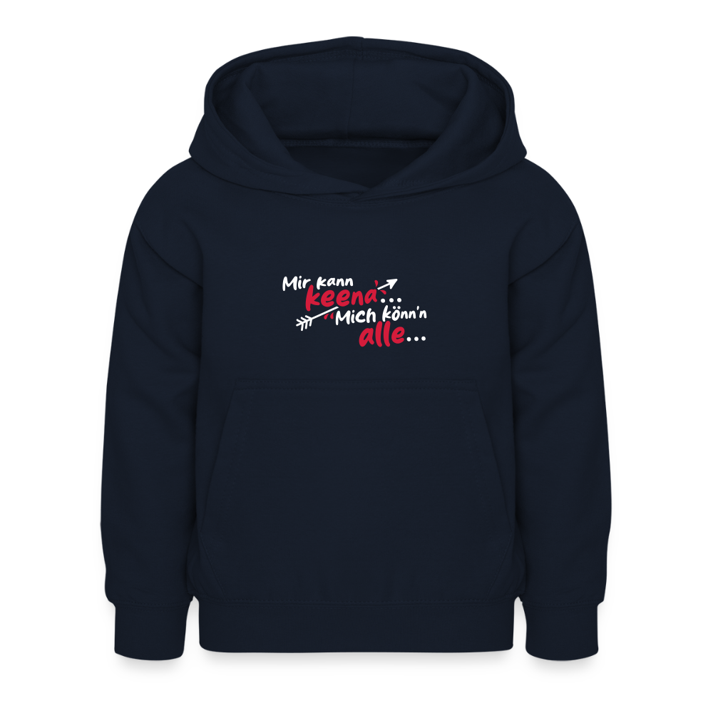 Mir kann keena... Mich könn'n alle... - Kinder Hoodie - Navy