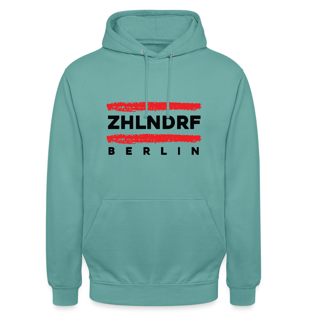 ZHLNDRF - Unisex Hoodie - Pastelltürkis