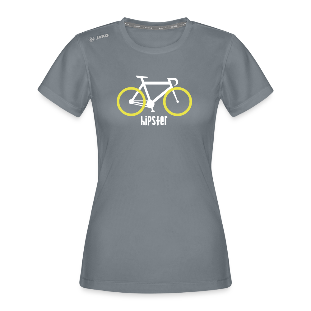 Berlin Hipster Bike - Frauen Sport-Shirt - Grau