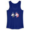 Berliner Einhorn - Frauen Bio Tank Top - Königsblau