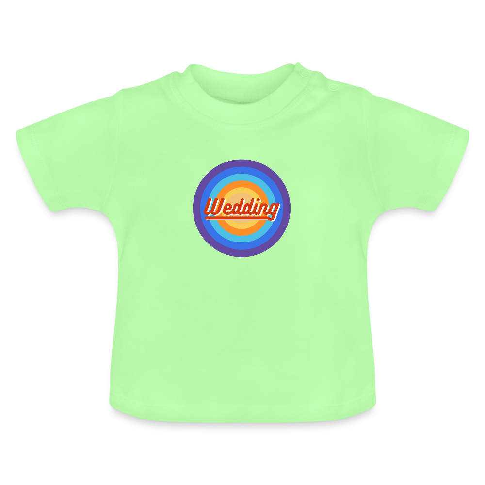 Wedding Retro - Baby T-Shirt - Mintgrün