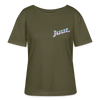 Juut - Relaxed Rundhals Frauen Bio-T-Shirt - Khaki