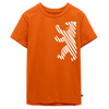 Berliner Bär im Netz - weiß - Teenager Premium T-Shirt - Orange