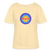 Marzahn Retro - Relaxed Rundhals Frauen Bio-T-Shirt - Creme