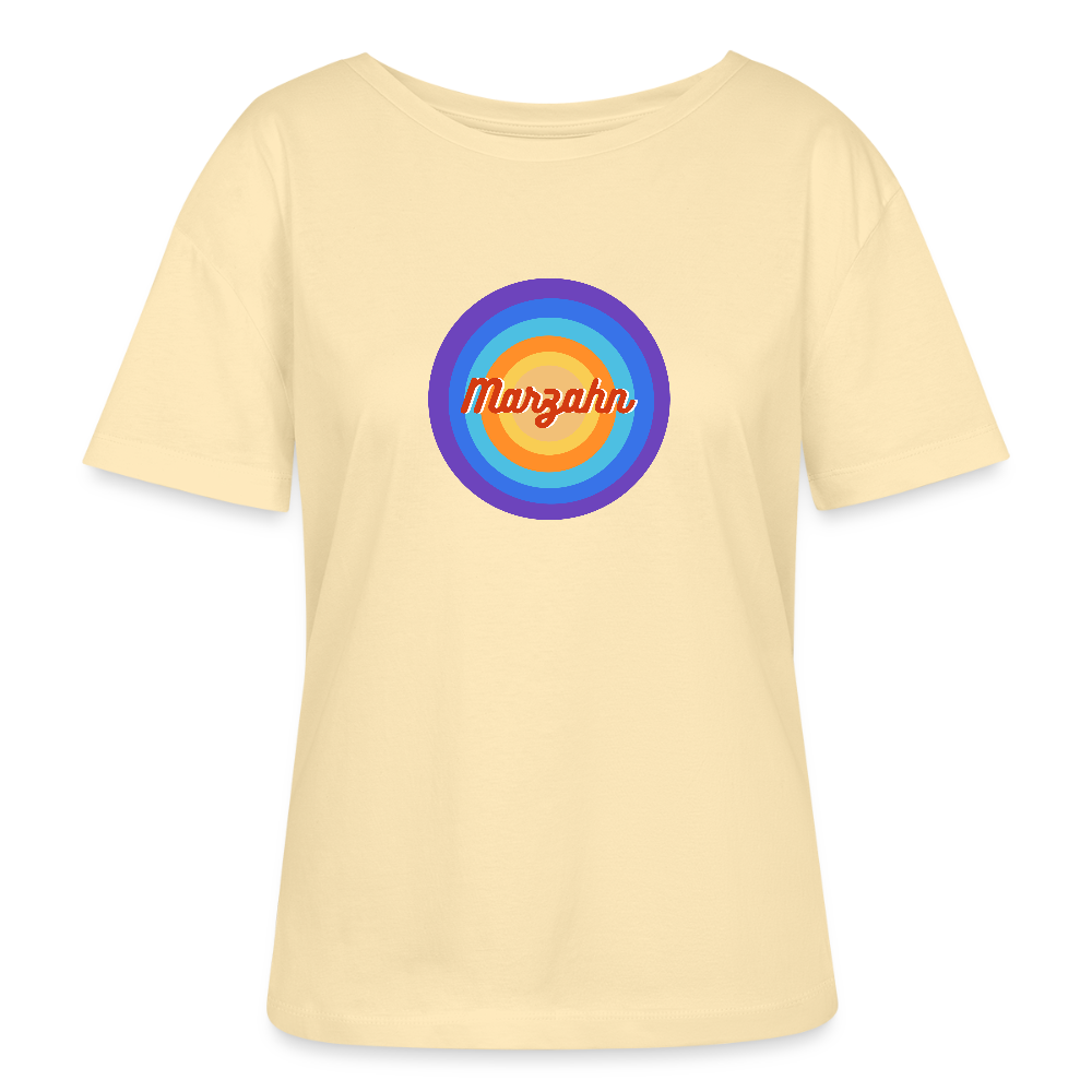 Marzahn Retro - Relaxed Rundhals Frauen Bio-T-Shirt - Creme