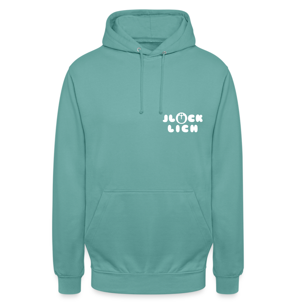 Jlücklich - Unisex Hoodie - Pastelltürkis