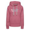 Bitte lächeln! Hast Zähne! - Frauen Premium Hoodie - Malve