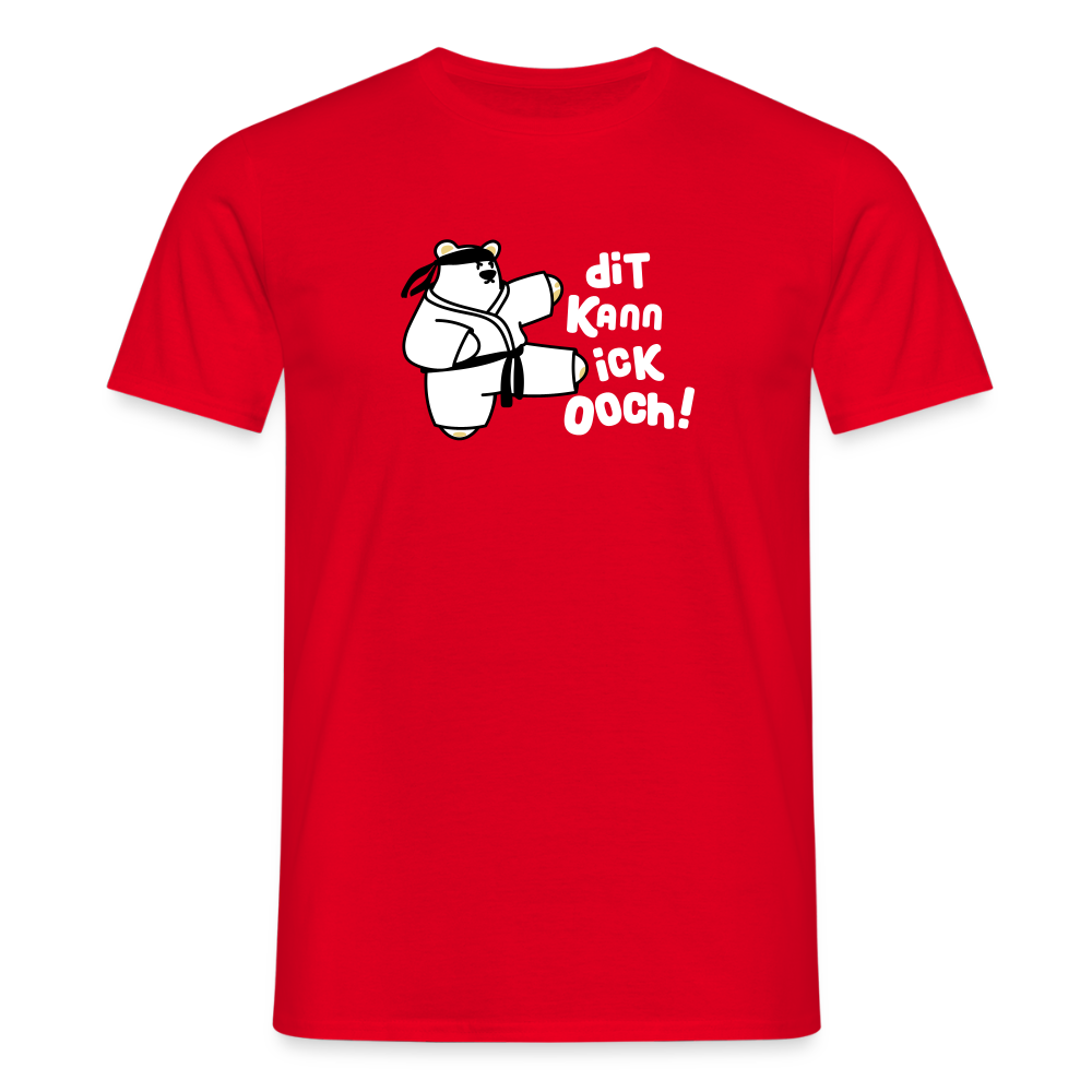 Dit kann ick ooch! - Männer Premium T-Shirt - Rot