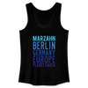 Marzahn Planet Earth - Frauen Bio Tank Top - Schwarz