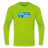 030 statt 0815 - Männer Sport Langamshirt - Neongrün