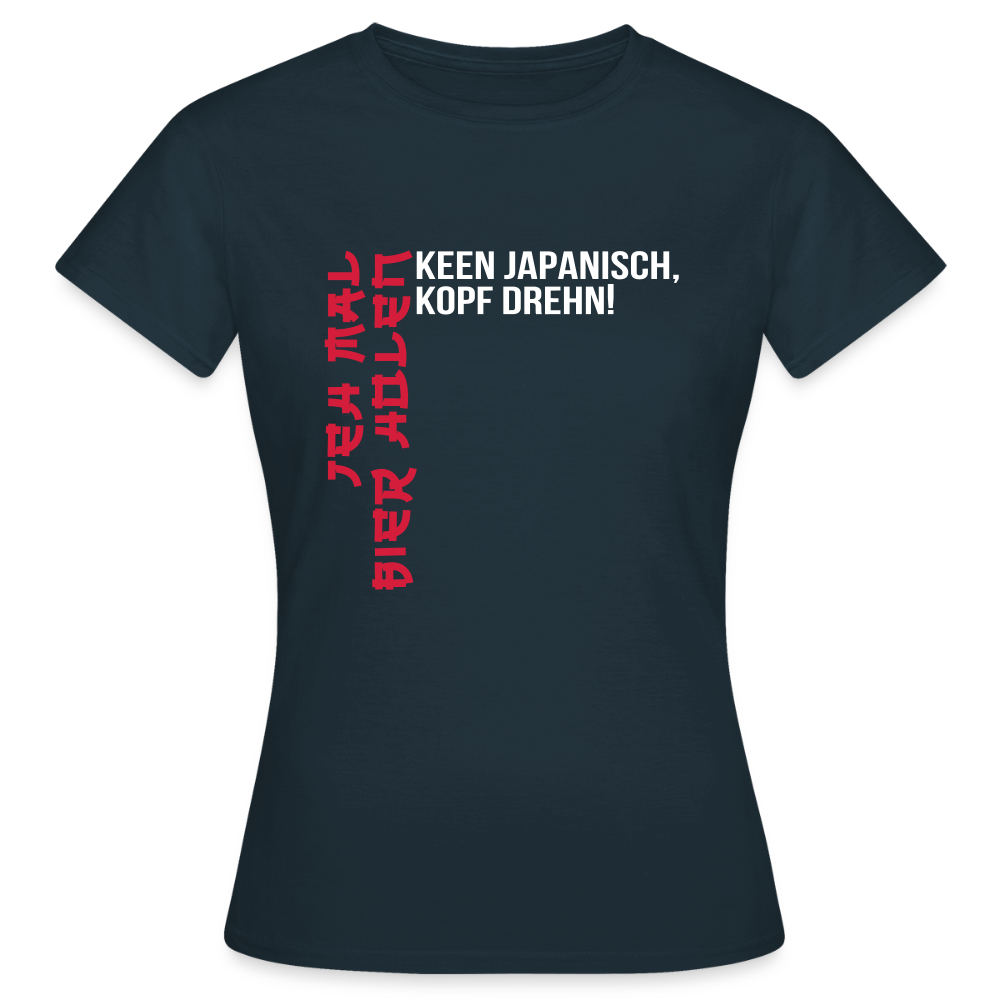 Jeh mal Bier holen! - Frauen Premium T-Shirt - Navy