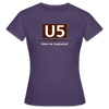 U5 - Frauen Premium T-Shirt - Dunkellila